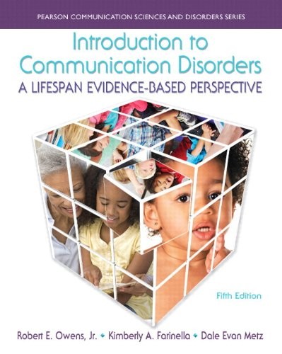 Cover for Introduction to Communication Disorders