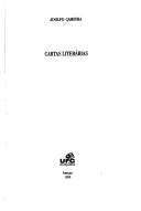 Cover for Cartas literárias