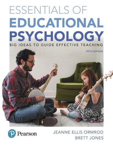 Cover for Essentials of Educational Psychology
