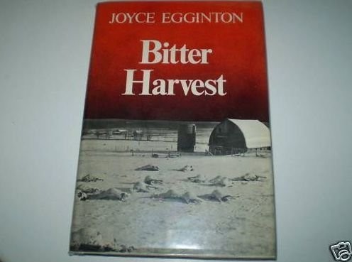 Cover for Bitter harvest