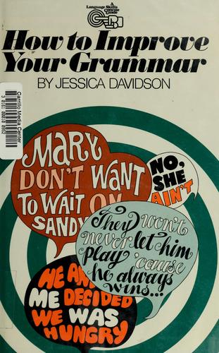 Cover for How to improve your grammar