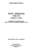 Cover for Paul Morand, 1888-1976