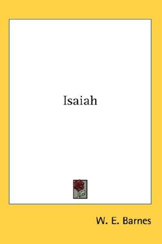 Cover for Isaiah