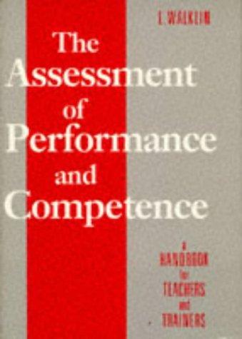 Cover for The Assessment of Performance and Competence