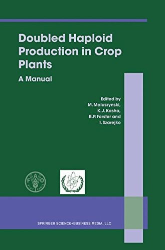 Cover for Doubled Haploid Production in Crop Plants