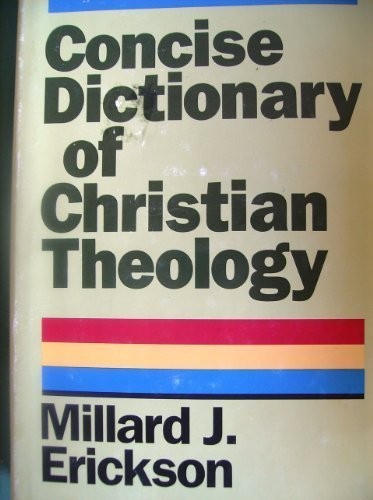 Cover for Concise dictionary of Christian theology