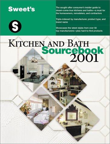 Cover for Sweet's Kitchen and Bath Sourcebook 2001