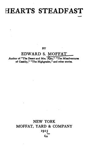 Cover for Hearts steadfast