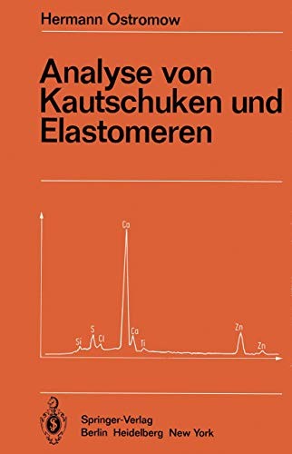Cover for Analyse von Kautschuken und Elastomeren