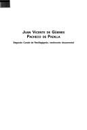 Cover for Juan Vicente de Güemes Pacheco de Padilla, segundo Conde de Revillagigedo