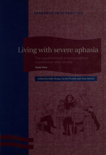Cover for Living with severe aphasia