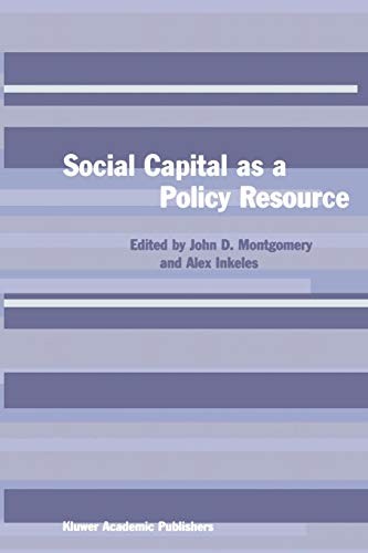 Cover for Social Capital as a Policy Resource