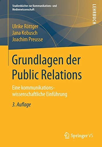 Cover for Grundlagen der Public Relations