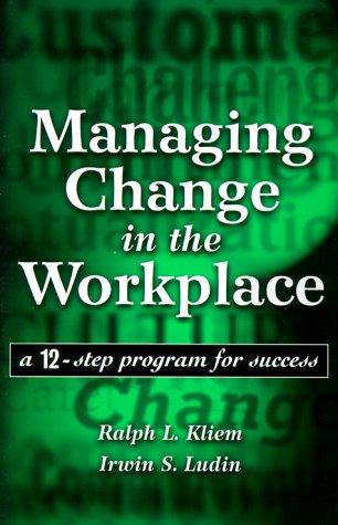 Cover for Managing Change in the Workplace