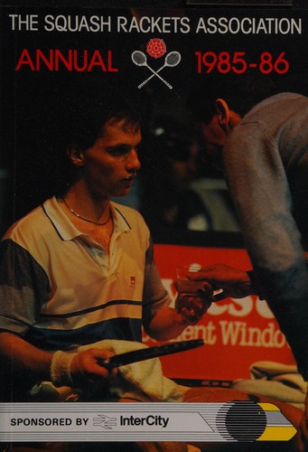 Cover for Squash Rackets Association annual.