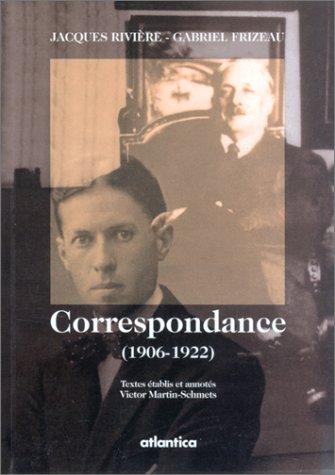 Cover for Correspondance