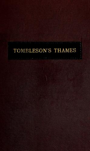 Cover for Tombleson's panoramic map of the Thames and Medway