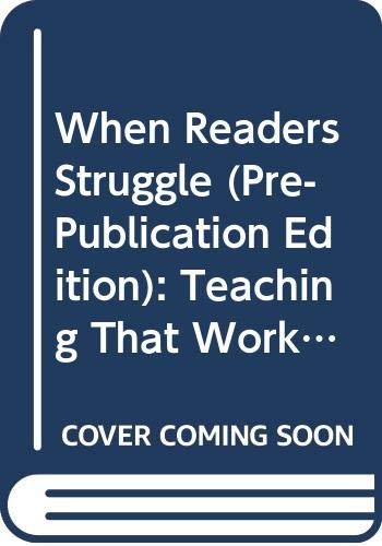 Cover for When Readers Struggle
