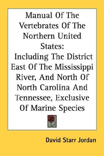 Cover for Manual Of The Vertebrates Of The Northern United States
