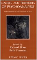 Cover for Centres and Peripheries of Psychoanalysis