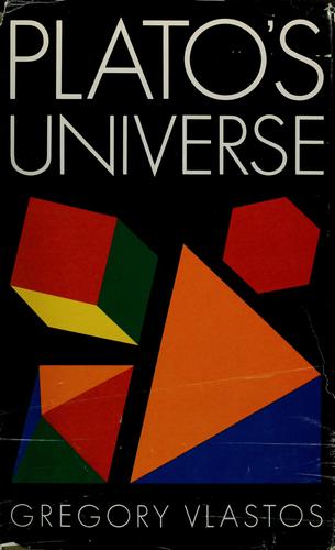 Cover for Plato's universe