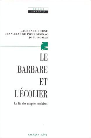 Cover for Le barbare et l'écolier