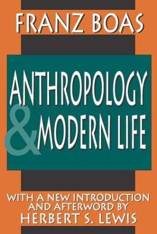 Cover for Anthropology & modern life