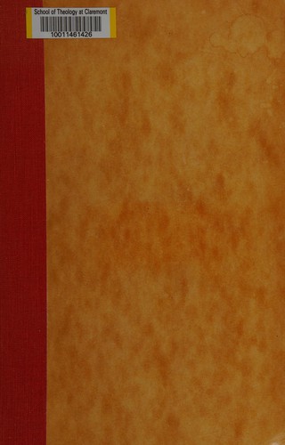 Cover for Recueil Lucien Cerfaux