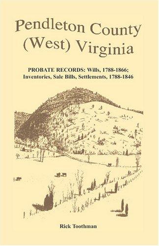 Cover for Pendleton County (West) Virginia, probate records