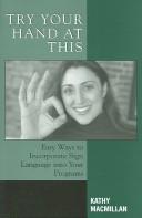 Cover for Try your hand at this