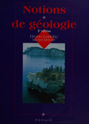 Cover for Notions de géologie