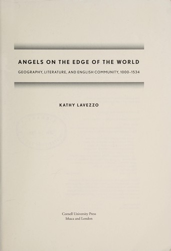 Cover for Angels on the edge of the world