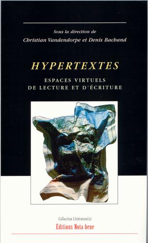 Cover for Hypertextes