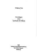 Cover for Grundlagen einer Typologie der Klänge