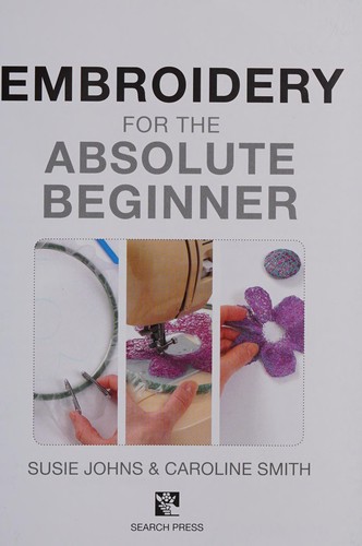 Cover for Embroidery for Absolute Beginner O/P
