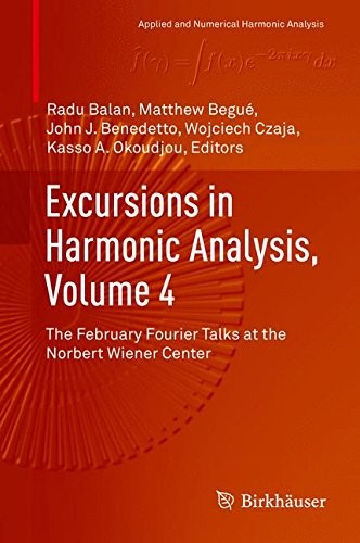 Cover for Excursions in Harmonic Analysis, Volume 4
