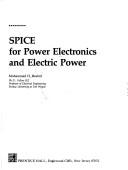 Cover for SPICE for power electronics and electric power