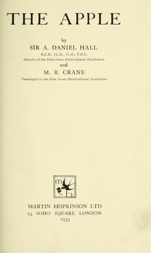 Cover for The apple