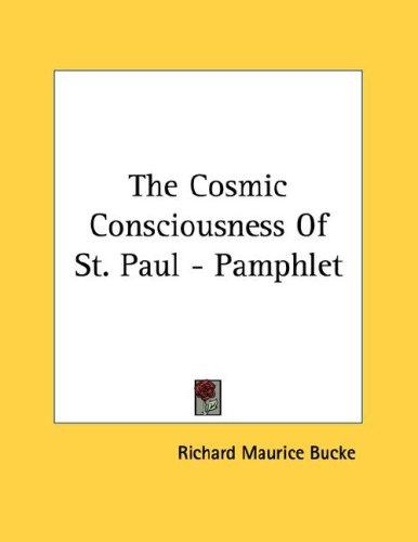 Cover for The Cosmic Consciousness Of St. Paul - Pamphlet