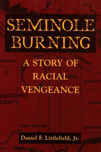 Cover for Seminole Burning