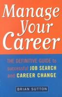 Cover for Manage Your Career