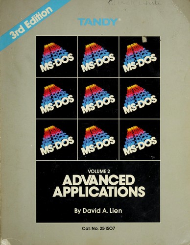 Cover for MS-DOS