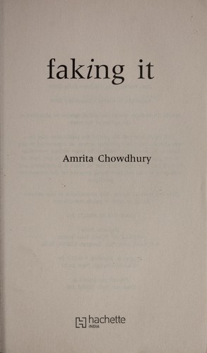 Cover for Faking it