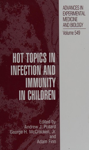 Cover for Hot topics in infection and immunity in children