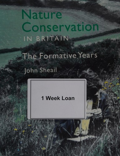 Cover for Nature conservation in Britain