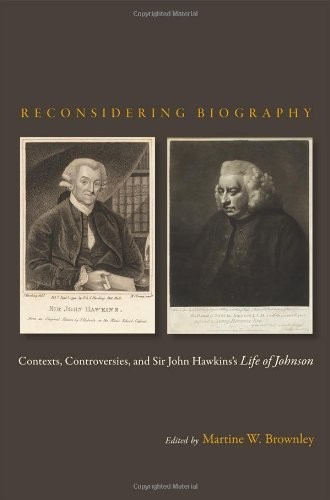 Cover for Reconsidering biography