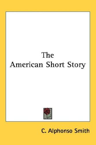 Cover for The American Short Story