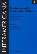 Cover for Internationality in American fiction