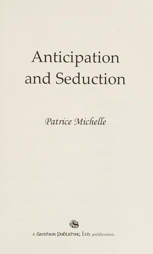 Cover for Anticipation and Seduction