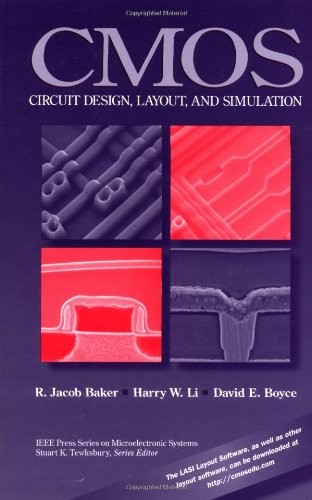 Cover for CMOS circuit design, layout, and simulation